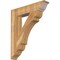 Ekena Millwork Olympic Traditional Rough Sawn Bracket, Western Red Cedar, 6"W x 32"D x 38"H BKT06X32X38OLY01RWR - alternate 1